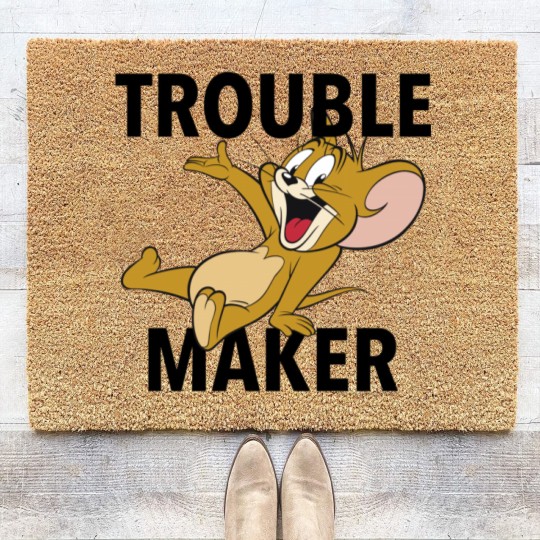Discover Tom And Jerry Coir Doormats Trouble Maker Portrait