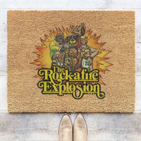 Discover Rock a fire Explosion - Showbiz Pizza - Coir Doormats