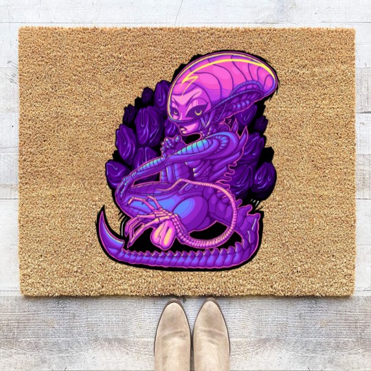 Discover Xenogirl - Xenomorph - Coir Doormats