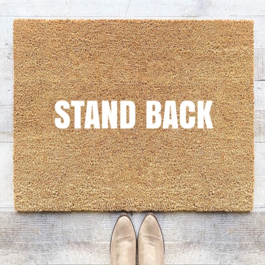 Discover STAND BACK Coir Doormats