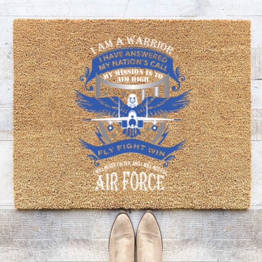 Discover Air Force Coir Doormats