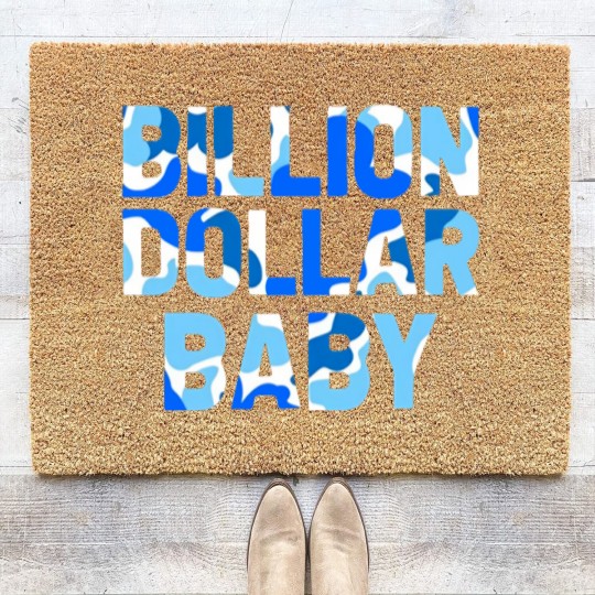 Discover Billion Dollar Baby Blueberry Camo Coir Doormats