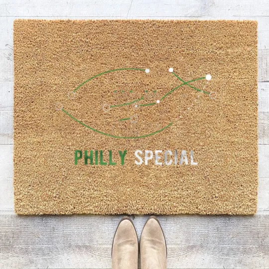 Discover Philly Special Philly Special Championship birthda Coir Doormats