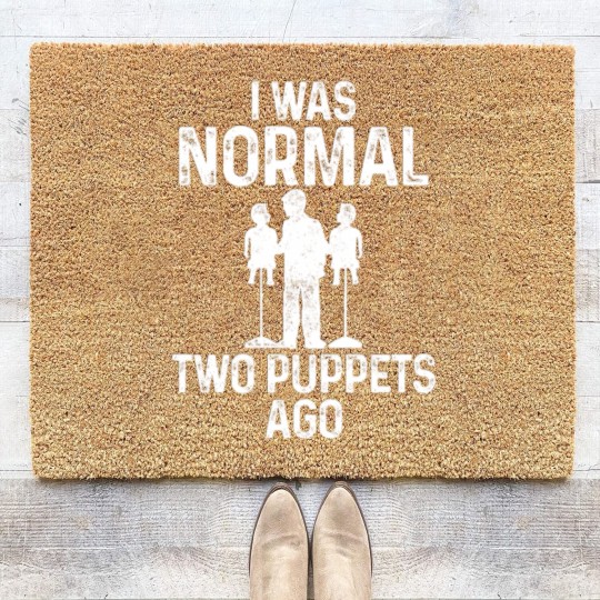 Discover Ventriloquist Puppeteer Normal Puppets Coir Doormats