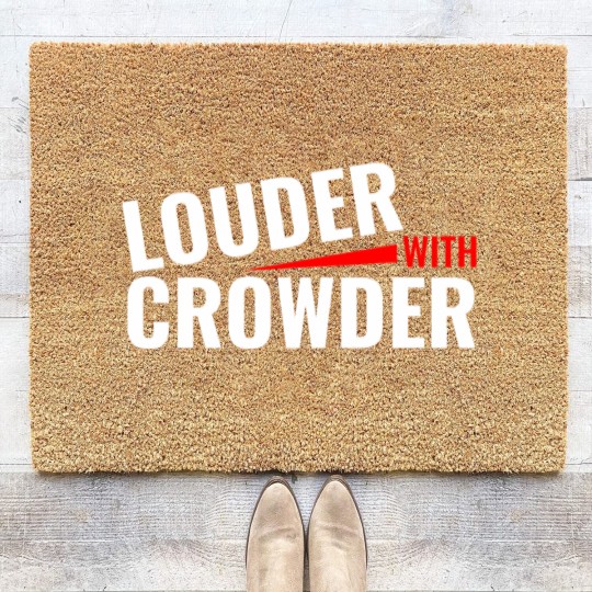 Discover louder with crowder steven crowder louder debate Coir Doormats