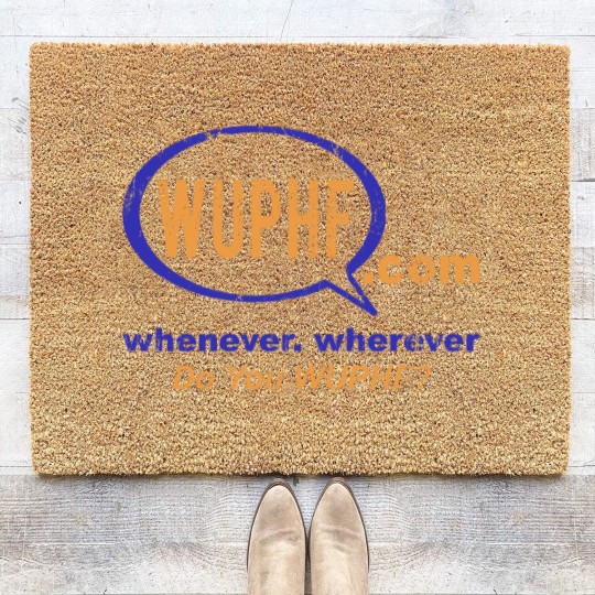 Discover WUPHF, distressed - The Office - Coir Doormats