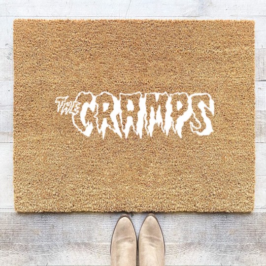 Discover The Cramps Unisex Coir Doormats: Logo