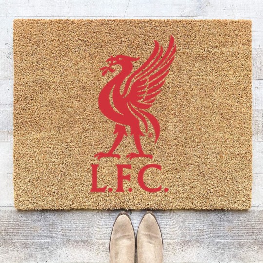 Discover Icon Sports Boy's Soccer Coir Doormats –  Cotton Short Sleeve World Football Club Casual Active Graphic Youth Kids Top Coir Doormats