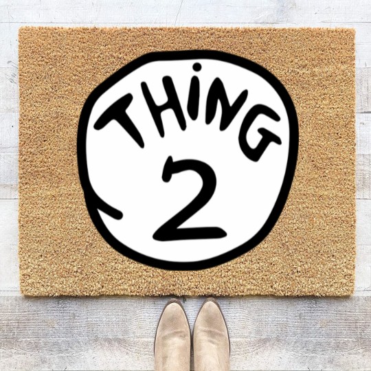 Discover THING 2 - Thing 2 - Coir Doormats