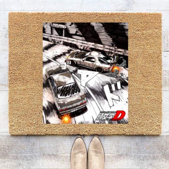 Discover Animauto - Initial D - Ryosuke VS Rin - Initial D - Coir Doormats