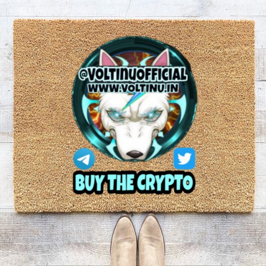 Discover Volt Inu Design Classic Coir Doormats