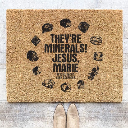 Discover They're Minerals Marie Coir Doormats