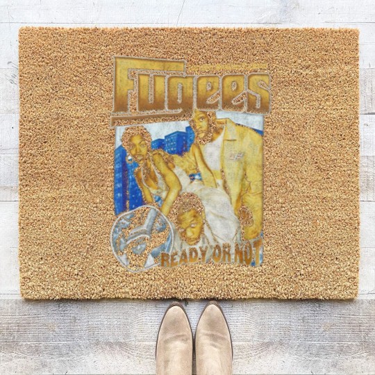 Discover Fugees Lauryn Hill Unisex Heavy Cotton Coir Doormats