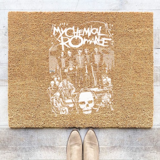 Discover Hot Topic My Chemical Romance The Black Parade Lineup Coir Doormats