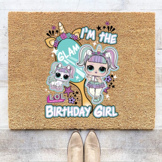 Discover LOL Surprise I'm The Glam Birthday Girl Coir Doormats