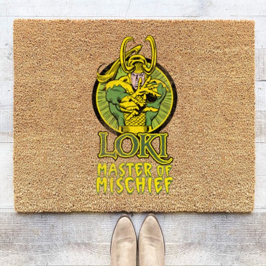 Discover Loki Master of Mischief Coir Doormats