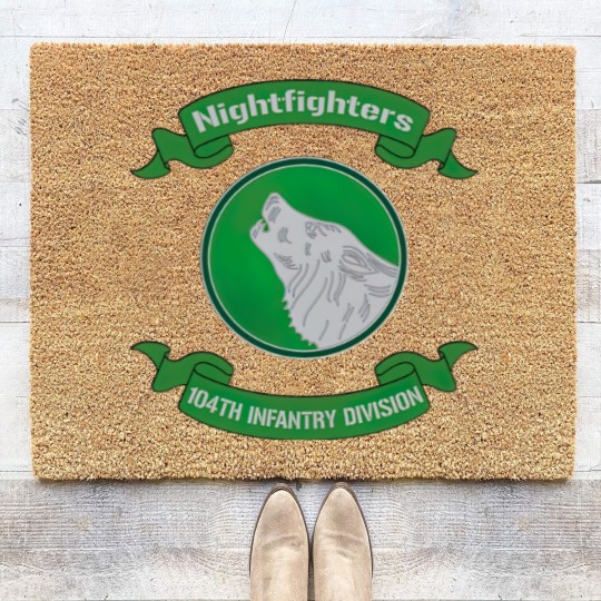 Discover 104th Infantry Division (104th ID) Coir Doormats
