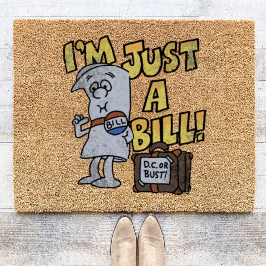 Discover Schoolhouse Rock I'M Just A Bill Coir Doormats