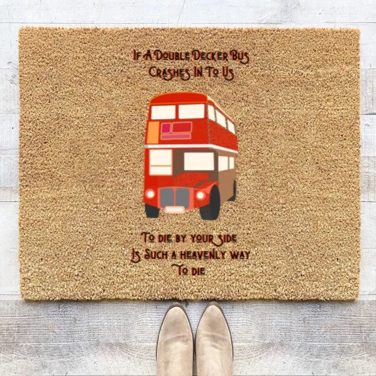 Discover To Die By Your Side - The Smiths - Coir Doormats