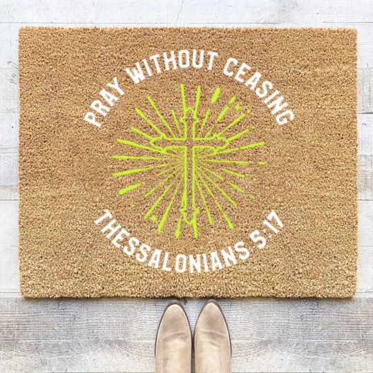 Discover Continuous Prayer - Praying - Coir Doormats
