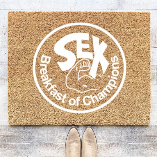 Discover sx – Breakfast of Champions Coir Doormats