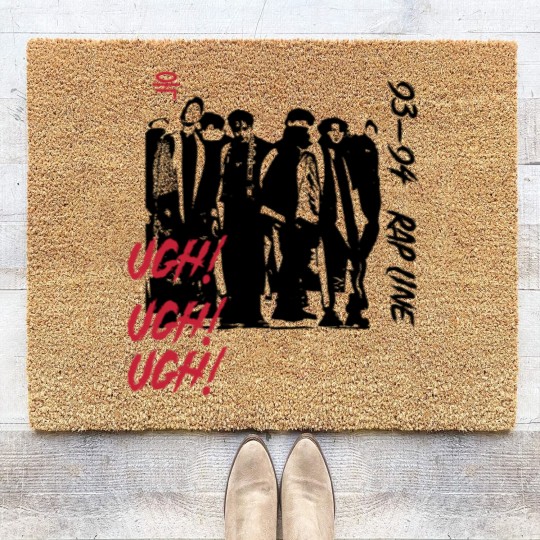 Discover BTS UGH! Coir Doormats - Rap Line Coir Doormats