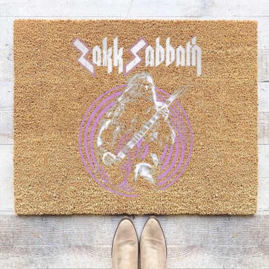 Discover Zakk Sabbath band merch Coir Doormats