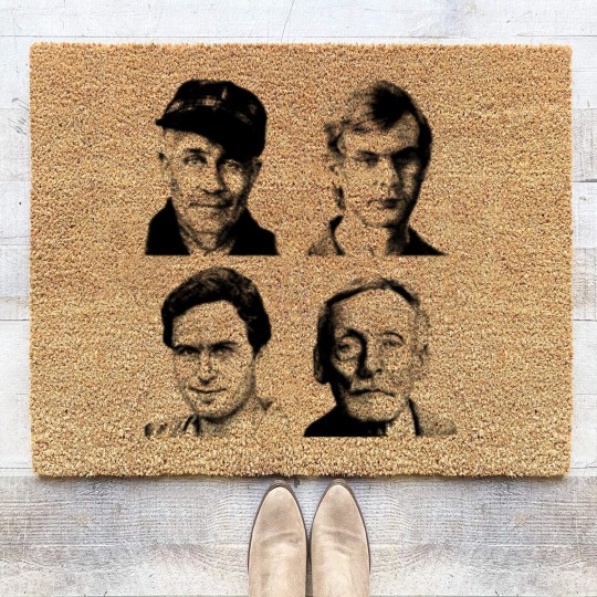 Discover American Serial Killer - Ted Bundy - Coir Doormats