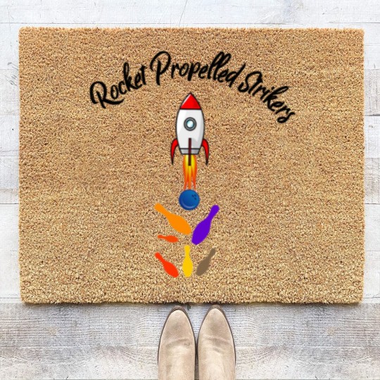 Discover Rocketed propelled strikers Bowling Coir Doormats Coir Doormats