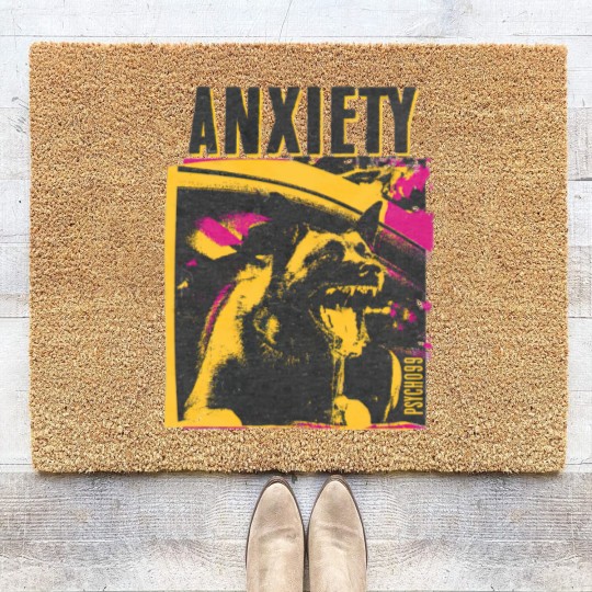 Discover anxiety by psycho99 - Anxiety - Coir Doormats