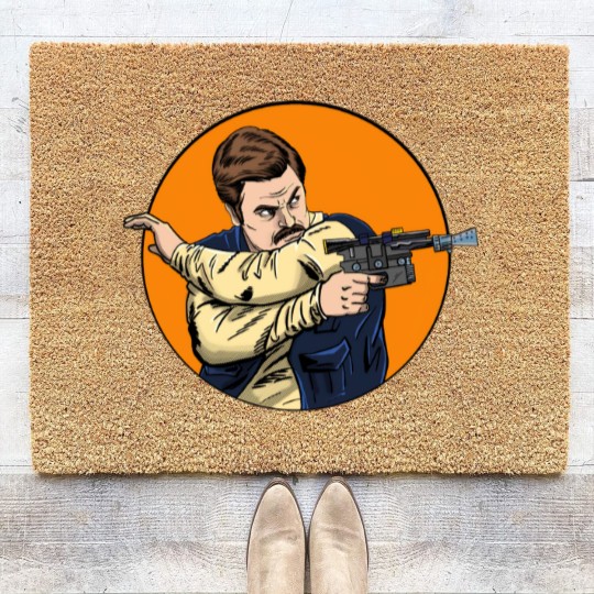 Discover Ron Solo - Ron Swanson - Coir Doormats
