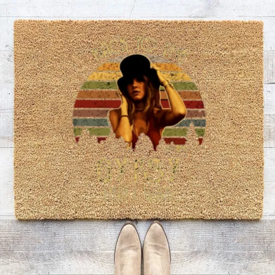 Discover Stevie Nicks Back To The Gypsy Classic Coir Doormats