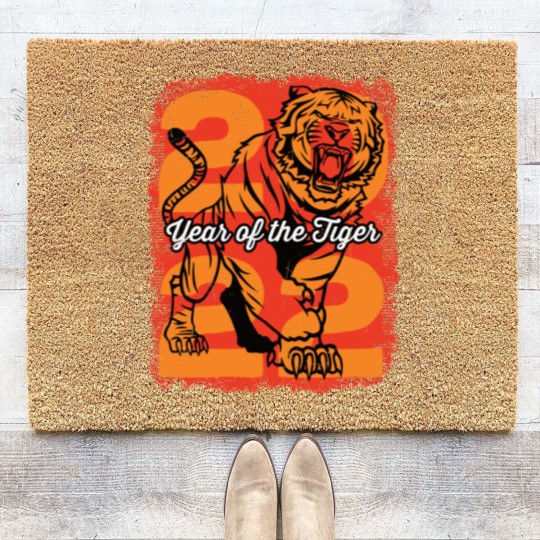 Discover Year of the Tiger 2022 - Year Of The Tiger - Coir Doormats