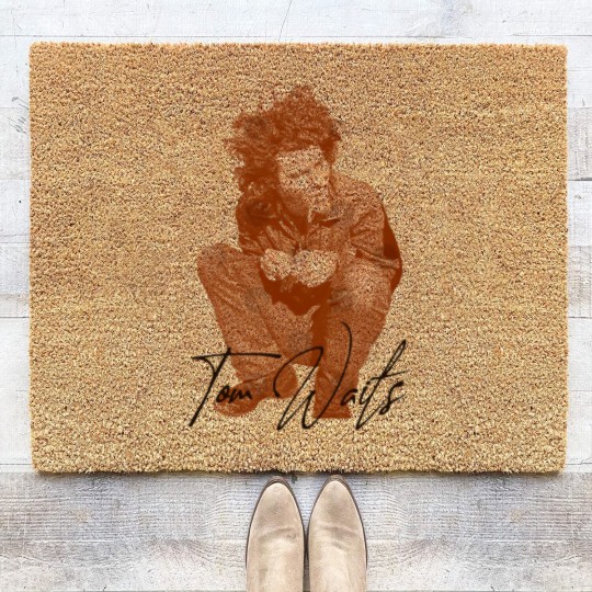 Discover Young Tom Waits - Tom Waits - Coir Doormats