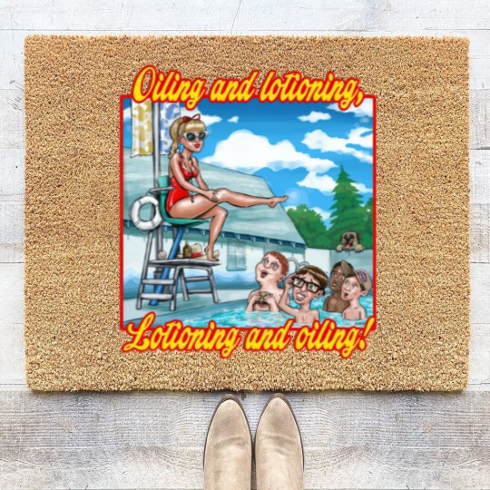 Discover Oiling and Lotioning - TEXT - The Sandlot - Coir Doormats