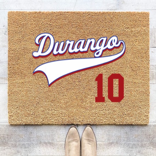Discover Durango Baseball Coir Doormats Mexico Jersey Remera Beisbol Soccer