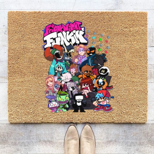 Discover Friday Night Funkin Coir Doormats