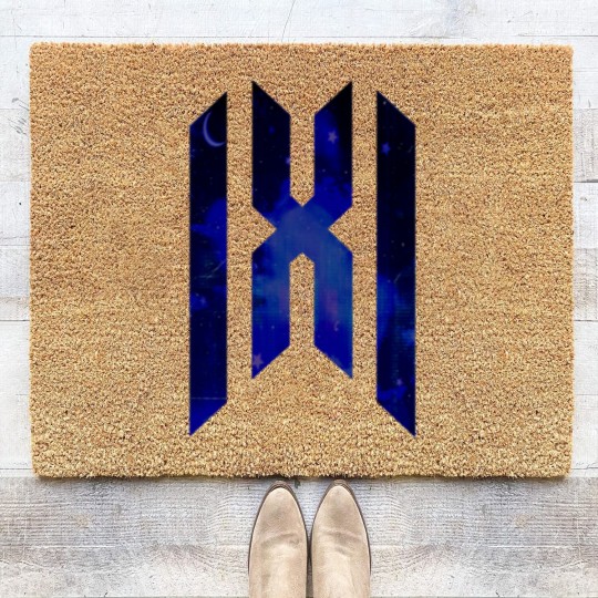 Discover Monsta X Logo Night Sky - Monsta X - Coir Doormats