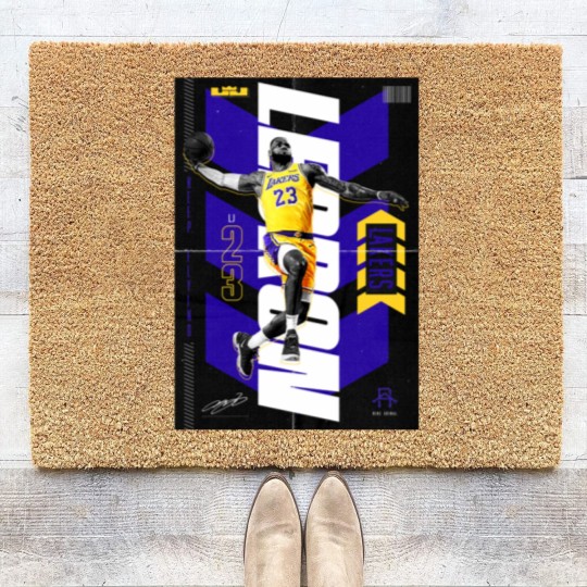Discover LEBRON JAMES - Lebron James - Coir Doormats