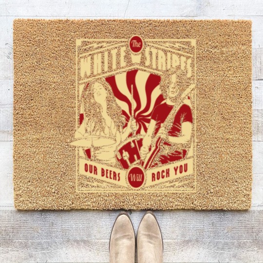 Discover Jack and Meg Stripes Coir Doormats