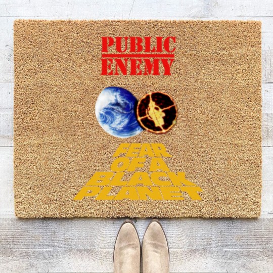 Discover Public Enemy Fear Of A Black Planet Coir Doormats