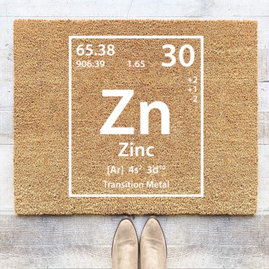 Discover Zinc Element (white) - Zinc Element - Coir Doormats