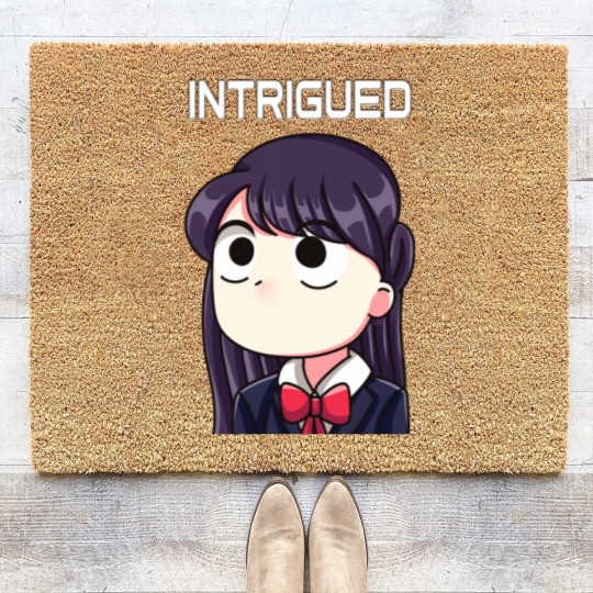 Discover Komi Can't Communicate - intrigued - Komi Cant Communicate - Coir Doormats