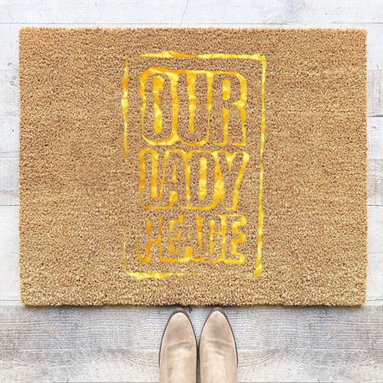 Discover O.L.P - Our Lady Peace - Coir Doormats