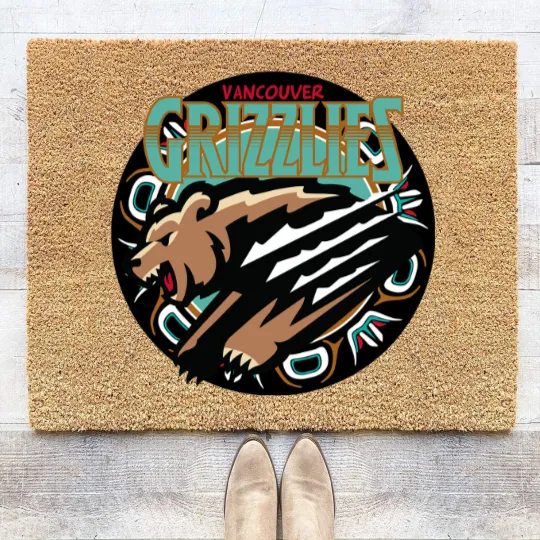 Discover Vancouver Grizzlies Retro - Vancouver Grizzlies - Coir Doormats