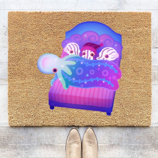 Discover Blanket octopus - Cephalopod - Coir Doormats