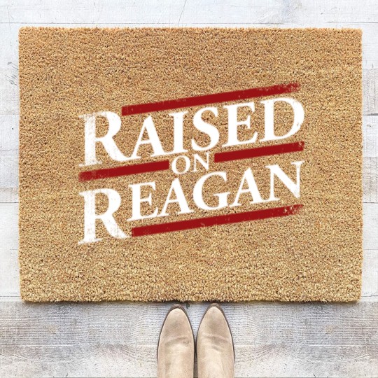 Discover Raised On Reagan 80'S Nostalgia Coir Doormats