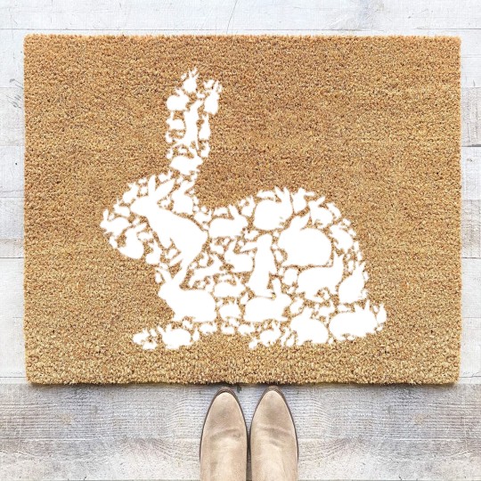 Discover Love rabbit kid Coir Doormats Coir Doormats