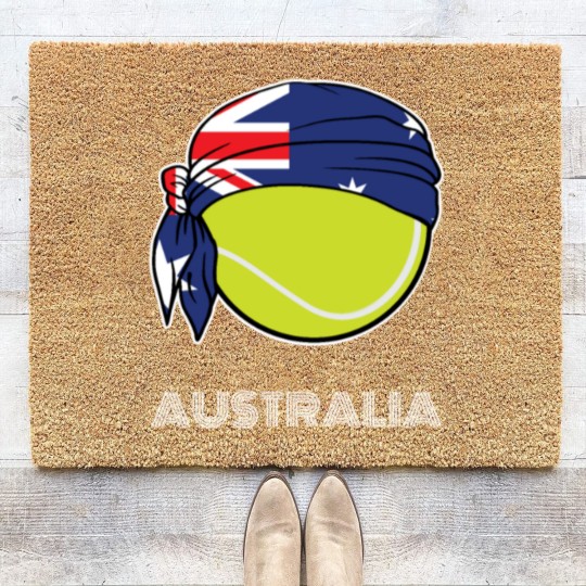 Discover Australia Mens Tennis Top for Australian players, Coir Doormats