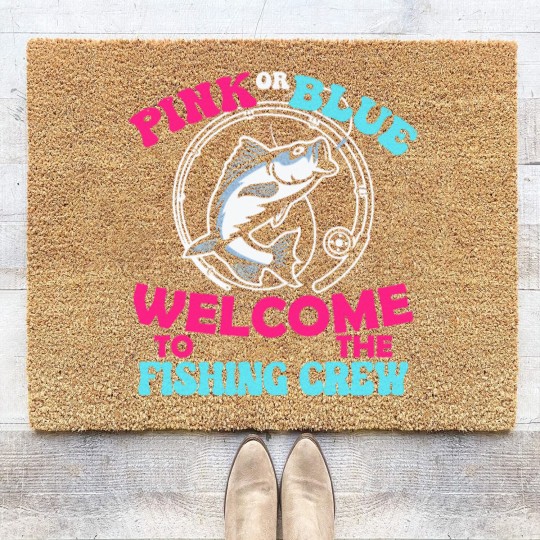 Discover Fishing Lover  Coir Doormats Fishing Lover   680 Coir Doormats